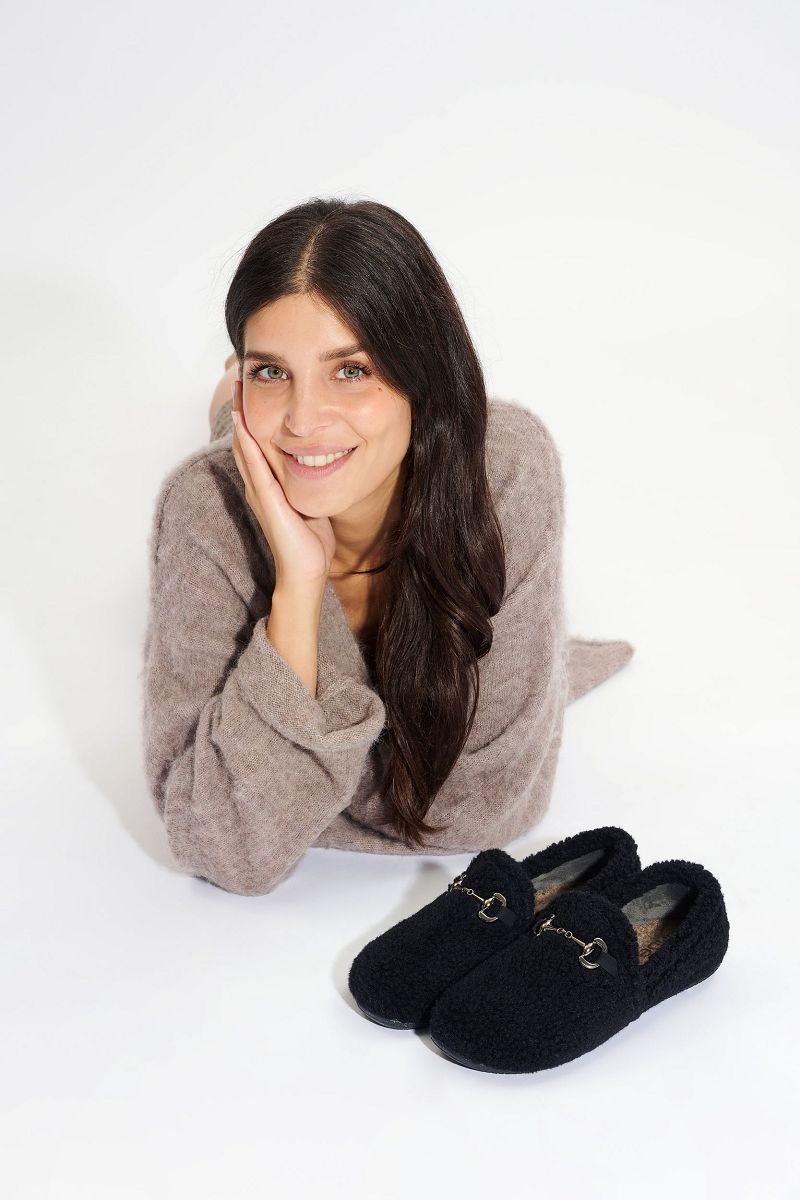 Pantoufles Rohde Greenys N 35 Femme Noir | DGQ-6889519